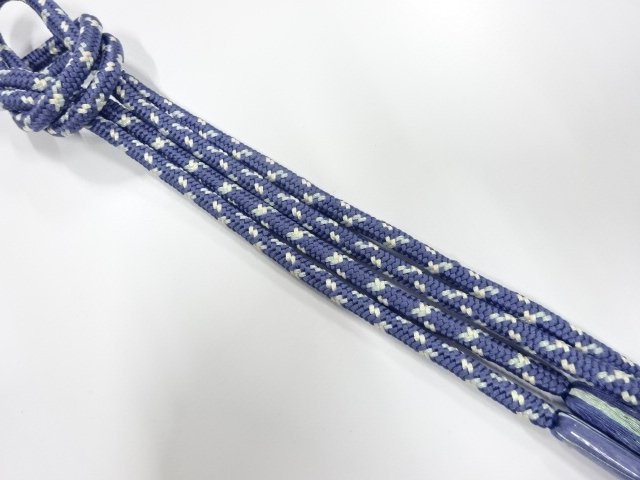 未使用品　正絹　手組帯締め